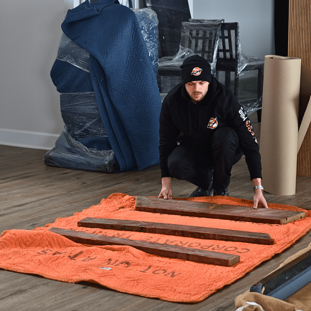 Different wrapping techniques for different materials